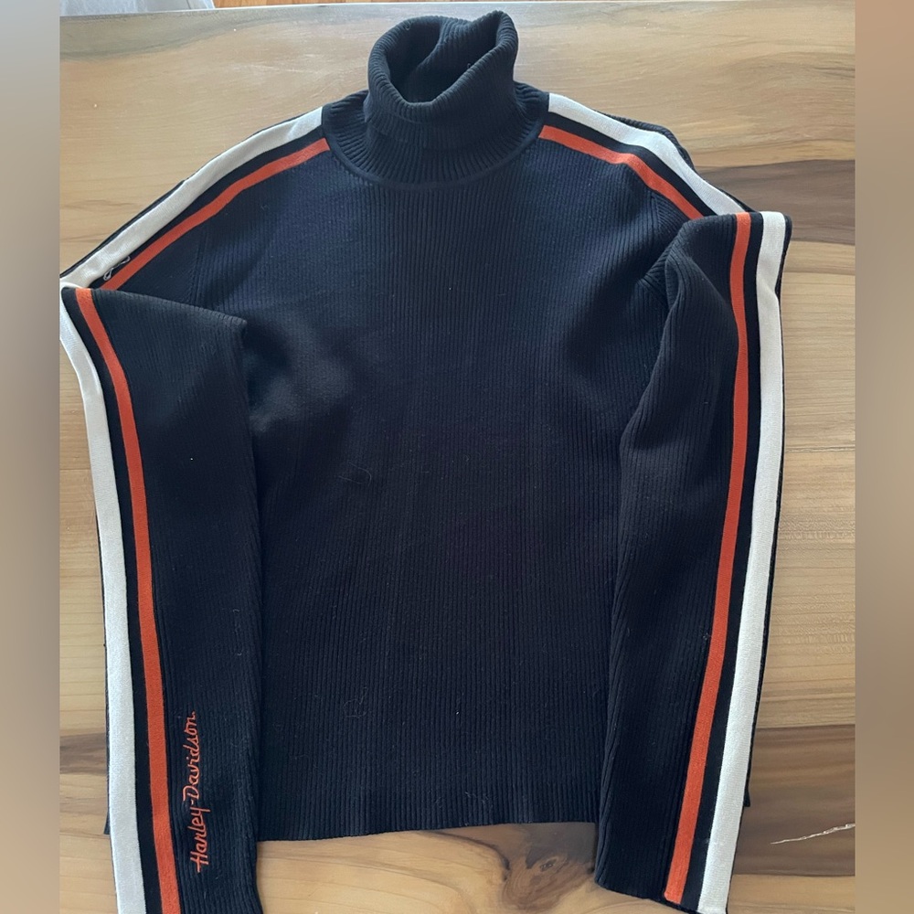 HARLEY DAVIDSON turtleneck sweater 1x